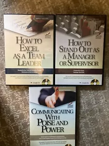 3 SkillPath Publications Business Courses CDs How To Excel As A Team Leader more - Picture 1 of 1