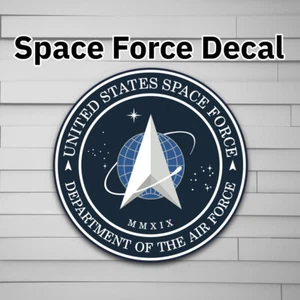 Space Force (vinyl Sticker, Car laptop window tumbler water bottle) NASA Airforc - Picture 1 of 5