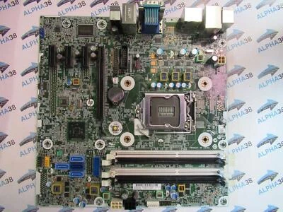 HP HP 600 G1 SFF 696549-003 Intel H81 4x DDR3 RAM Socket 1150 Carte Mère - Photo 1/2