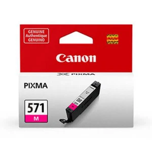 CLI-571 Magenta Original Canon Pixma 571 Genuine Printer Ink Cartridge - Picture 1 of 1
