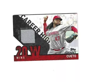 2015 Topps Career High Relics #CRHJC Johnny Cueto REDS - Imagen 1 de 1