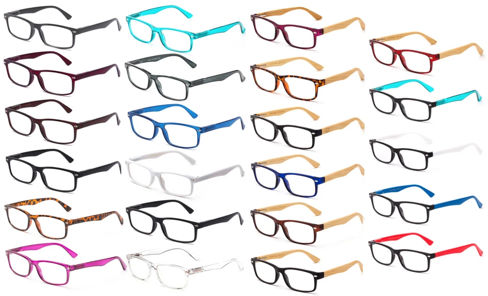 Lente Transparente Gafas Bisagra de Resorte Clásico Falso Diseño Inteligente Calidad Protección UV Foto 1 de 1