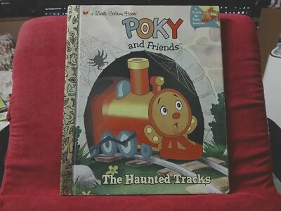 A Little Golden Book: Poky and Friends: The Haunted Tracks 1st Ed. 2000 HC LNC - Image 1 of 4