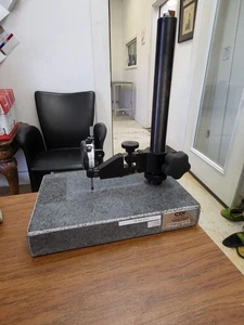 CDI Chicago Dial Indicator Co. 26104CJ-LLL w/8x12 Granite Base Model: 60812-S - Picture 1 of 7