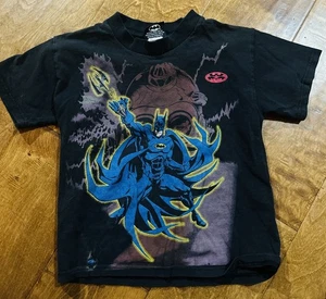 Vtg 1997 DC Comics Batman Shirt Youth Sz 5/6 - Picture 1 of 7