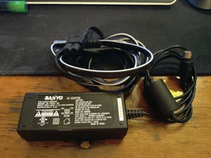 OEM 12V 4-Pin DIN AC Power Adapter Charger for Sanyo CLT1554 CLT2054 LCD TV  - Picture 1 of 3