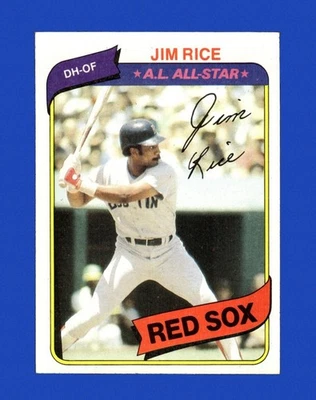 1980 Topps Set-Break #200 Jim Rice Sin precio base como nuevo *GMCARDS* Foto 1 de 2