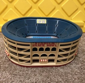 Stadium Snack Bowl Football Field Chip Dip Party Serving Plastic Scoreboard - Picture 1 of 6