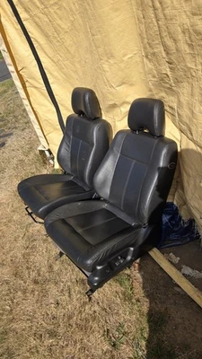 2000-04 Subaru Legacy/ Outback Bucket Seats OE Black Leather Lh Power Srs Option - Image 1 of 4