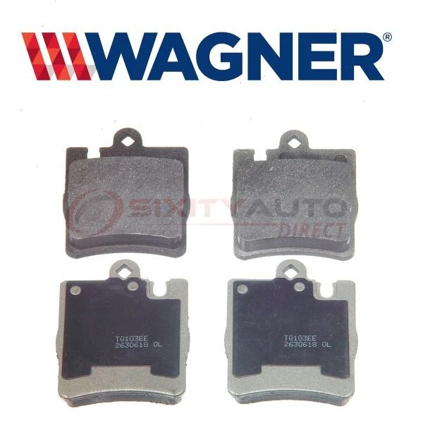 Wagner Brake Rear Disc Brake Pad Set for 1998-2000 Mercedes-Benz E430 - el Foto 1 de 4