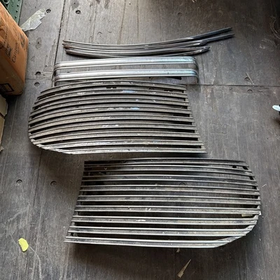 Chevy 1941 accesorio guardabarros delantero molduras laterales ¿par de tablas de lavar? Foto 1 de 4