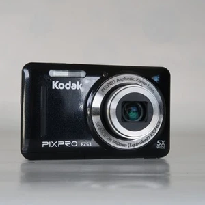 Kodak PixPro FZ53 Digital Camera Black 16.1MP + SD Card, Boxed - Excellent - Foto 1 di 20