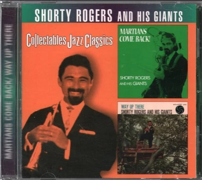 Shorty Rogers and His Giants Martians Come Back / Way Up There CD USA - Bild 1 von 2