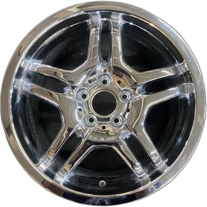 Rear AMG Mercedes-benz Chrome CLK C-class OEM Wheel 17” 2005 Factory Rim 65294 - Picture 1 of 12