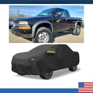 Car Cover for Toyota Tacoma Waterproof Outdoor Snow Sun Protect Heavy Duty Black - Picture 1 of 5