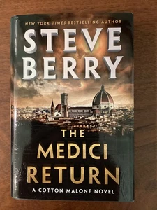 The Medici Return by Steve Berry (2025, HC) VG FIRST EDITION - Picture 1 of 8