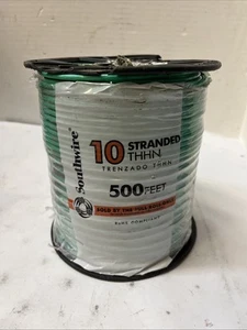 Filo THHN Southwire 10 fili - 500 piedi verde - Foto 1 di 2