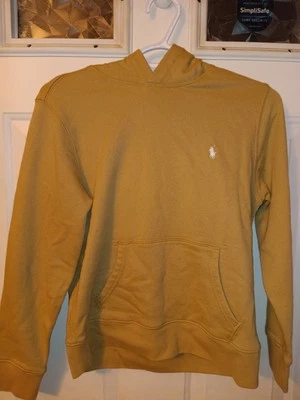 Ralph Lauren Polo Tan Hooded Sweatshirts Size M (10-12) Kids - Image 1 of 4