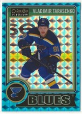 2014-15 O-Pee-Chee Platinum Blue Cubes #140 Vladimir Tarasenko 02/65 Blues