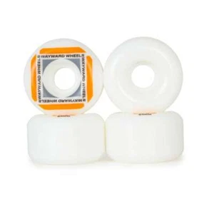 WAYWARD SKATEBOARD WHEELS - WAYPOINT FORMULA 54MM WHITE FREE POSTAGE NEW FAST - Picture 1 of 1
