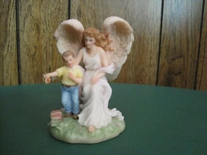 1997 ROMAN INC. SERAPHIM CLASSICS ANGELS TO WATCH OVER ME BOY AGE 5 #78096 -- NEU - Bild 1 von 11