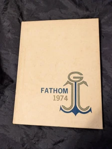 1974 Fathom Gainesville Jr. College, Gainesville, Ga. YEARBOOK ANNUAL - Foto 1 di 1