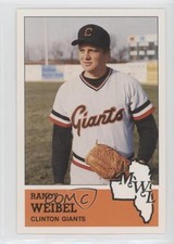 1983 Fritsch Midwest League Stars of Tomorrow Randy Weibel #203