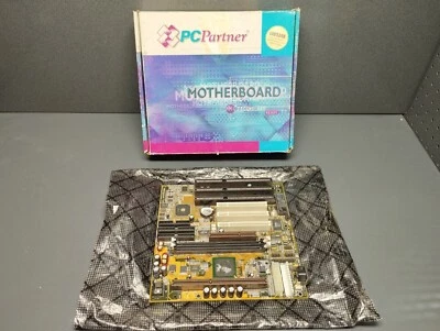 Vintage Brand new old stock PCPartner LXB834D Slot 1 Motherboard - Image 1 of 4