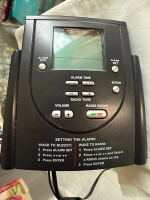 JUEGO AUTOMÁTICO RADIO DESPERTADOR DIGITAL HG 211 B - CAJA ABIERTA Foto 1 de 4