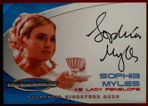 Thunderbirds - SOPHIA MYLES as Lady Penelope - Personally Signed Autograph Card - Picture 1 of 2