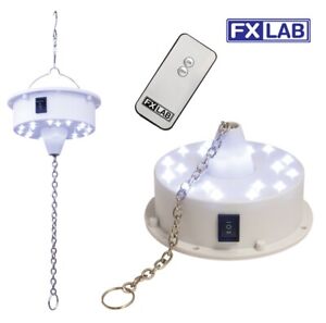 FXLAB Battery Operated Mirror Ball Motor with 18 Ultra Bright Lights inc Remote