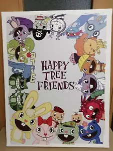 Happy Tree Friends Ausstellung offizielle Leinwand Kunst Illustration Tafel 12x15inch - Bild 1 von 7
