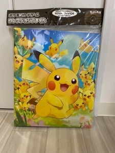 Pikachu Card Game Collection File Binder & Refill Pokemon Center Japan Official - Picture 1 of 3
