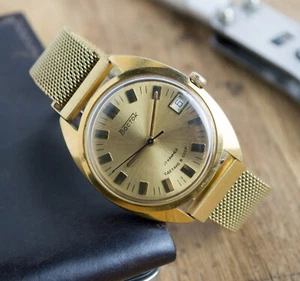 Orologio da polso vintage Vostok Wostok 17 gioielli sovietico URSS regalo per uomo - Foto 1 di 7