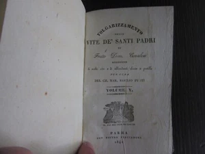 Parma Maréchal-ferrant 1841, Volgarizzamento Vis De Saints Pères Vol.v (ff19) - Bild 1 von 4