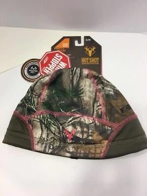 Hot Shot Womens Jaguar Cap Hunting Realtree Heat Factor2 SM Windstopper Hat   Q - Image 1 of 4