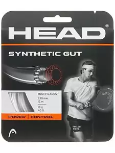 (7 sets) of Head Synthetic Gut 16/ 1.30 Tennis Strings, white - Picture 1 of 1