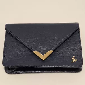 CLEARANCE Fashionable Equestrian Clutch w/Belt Loops Free x Rein - NAVY BLUE - Picture 1 of 9