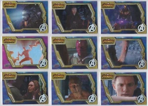 2018 mazo superior Avengers Infinity War nivel 1 2 3 cartas que elijas terminar tu conjunto - Imagen 1 de 1