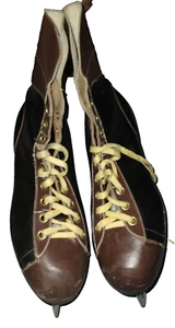 VINTAGE Canadian Champion Hockey Schlittschuhe Pro Styled Leder Größe 11-IM KARTON - Bild 1 von 12