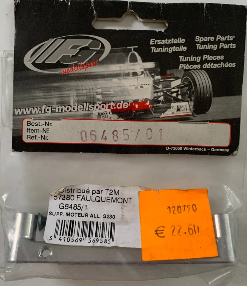 Support moteur aluminium G230 G6485/1 FG Modellsport Foto 1 de 1
