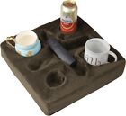 Couch and Bed Cup Holder Pillow, Sofa Refreshment Tray for Drinks/Remote Control