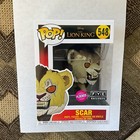 Funko Pop! Disney The Lion King Scar #548 Flocked Fye Exclusive NEW