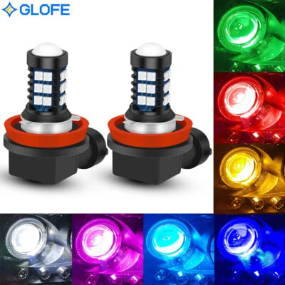 H11 H9 H8 High Power Bright Car LED Bulbs 3030 30SMD Fog Light/Driving Light DRL - Image 1 of 4