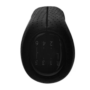 Perilla de cambio de marchas M SPORT PU cuero 6 velocidades para BMW 1' 3' E81 E82 E90 E91 E92 - Imagen 1 de 9