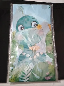 3 PC Dinosaur Table Cloth Decorations 54 X 108 Inch - Picture 1 of 3