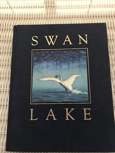 Swan Lake by Mark Helpin Hard Cover 1989 Full Print line, with ballet cut outs - Picture 1 of 10