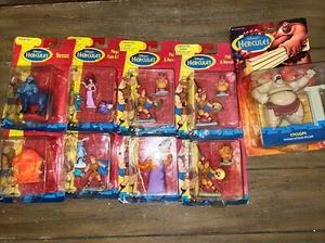 Lot of 9 Mattel Disney's Hercules Movie Action Figure Pack Vintage - Picture 1 of 12