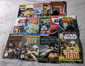 14 STAR WARS Mixed Lot DK & Disney Easy Readers EZ Clone Wars Angry Birds Rebels - Picture 1 of 6