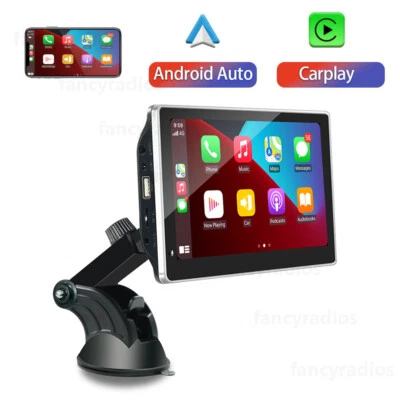 7inch Car Radio MP5 Player Bluetooth Stereo Portable Apple CarPlay Android Auto - Image 1 of 4